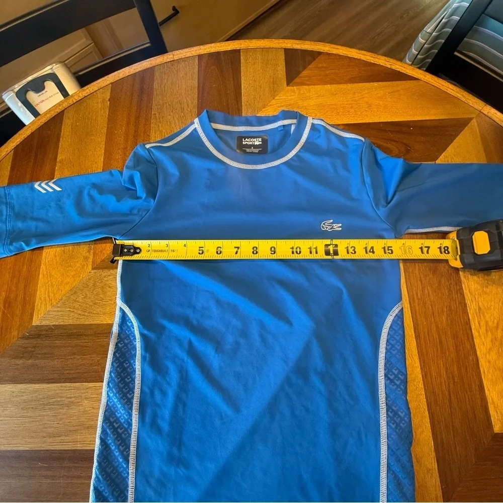 Lacoste Sport Performance T Shirt Blue